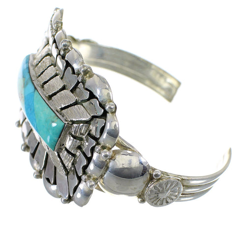 Southwest Turquoise Silver Cuff Bracelet YX77739